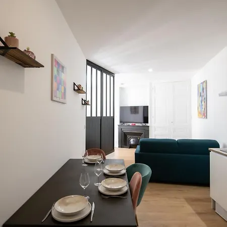 아파트 L'arty - Tres Joli Moderne Place Valmy